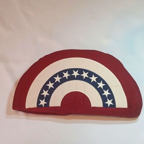 Plow & Hearth Other - New Pillow Star Spangled Flag Slice‎ Cotton Pillow High Quality